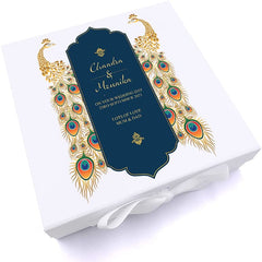 ukgiftstoreonline Personalised Indian Themed Wedding Keepsake Memory Box