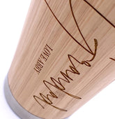 Personalised Bamboo Insulated Grandad Travel Mug Gift