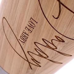 Personalised Bamboo Insulated Daddy Travel Mug Gift
