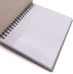 Personalised Honeymoon Wooden Photo Album Engraved With Couple