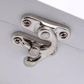 ukgiftstoreonline Personalised Wedding Wooden Box Gift With Wreath and Eucalyptus Design