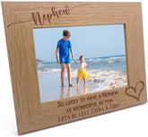 Personalised Nephew As Wonderful As You Photo Frame gift