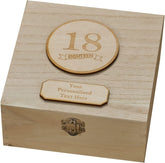 Personalised 18th Birthday Wooden Keepsake Box Gift
