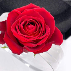 ukgiftstoreonline Personalised Anniversary Gift Crystal Glass Flower Vase With Engraving 5th, 10th, 25th, 30th, 40th, 50th, 60th