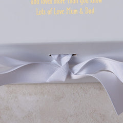 ukgiftstoreonline Personalised Daughter White Gift Box With Sentiment