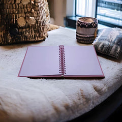 Personalised Christening Baptism Communion Confirmation Pink Guest Book or Scrapbook Album With Wood Cross