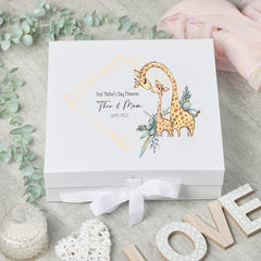 Personalised First Mothers Day Gift Keepsake Memory Box Mum and Baby