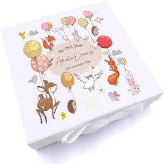 ukgiftstoreonline Personalised My First Year Birthday Keepsake Memory Box