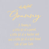 ukgiftstoreonline Personalised Granny White Gift Box With Sentiment