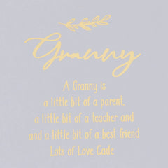 ukgiftstoreonline Personalised Granny White Gift Box With Sentiment