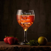 Personalised Gin Glass Cocktail Glass Any Engraving Gift Boxed