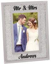 ukgiftstoreonline Personalised Crystal and Glass Photo Frame Gifts Any Message