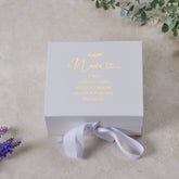 ukgiftstoreonline Personalised Nan White Gift Box With Sentiment