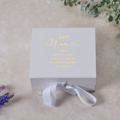 ukgiftstoreonline Personalised Nan White Gift Box With Sentiment