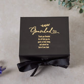 ukgiftstoreonline Personalised Grandad Black Gift Box With Gold Leaf