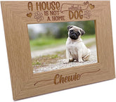 Personalised A House Is Not A home Without A Dog Photo Frame Landscape