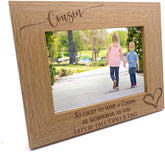 Personalised Cousin As Wonderful As You Photo Frame gift