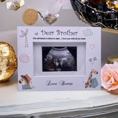 Baby Announcement Brother to be Scan Photo Frame Gift CINS-1