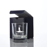 Personalised Engraved Whiskey Glass Sports Award Golf Theme