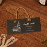 ukgiftstoreonline Personalised Christening Slate Stone Plaque Gift