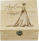 ukgiftstoreonline Personalised In Loving Memory Engraved Wooden Keepsake Box Gift