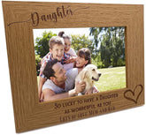 Personalised Daughter As Wonderful As You Photo Frame gift
