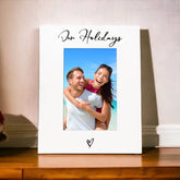 White 6x4 Portrait Picture Photo Frame Holidays Heart