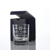 Personalised Engraved Whiskey Glass Sports Award Football Theme
