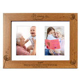 Nanny In Loving Memory Photo Frame Double 6x4 Inch Personalised