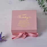 ukgiftstoreonline Personalised Mummy Pink Gift Box With Sentiment