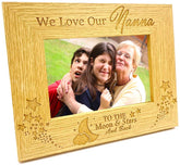 ukgiftstoreonline We Love Our Nanna Photo Frame Landscape