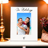 White 6x4 Portrait Picture Photo Frame Holidays Heart