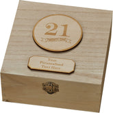 Personalised 21st Birthday Wooden Keepsake Box Gift
