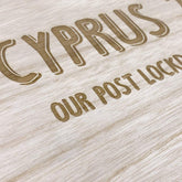 ukgiftstoreonline Personalised Holiday Memories Large Wooden Keepsake Memories Box