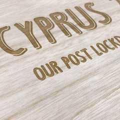 ukgiftstoreonline Personalised Holiday Memories Large Wooden Keepsake Memories Box