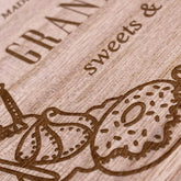 ukgiftstoreonline Personalised Granddad's Sweets and Treats Wooden Box