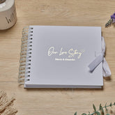 Personalised Our Love Story, Photo Album or Scrapbook