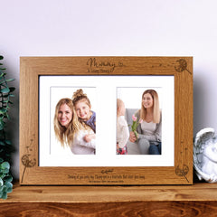 Mummy In Loving Memory Photo Frame Double 6x4 Inch Personalised