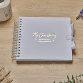 Personalised Our Christening Guest Book, Photo Album or Scrapbook