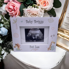 Personalised Baby Scan Photo Frame Gift First Scan