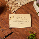 Personalised Great Grandma Sentiment Scrap Book or Guest Book