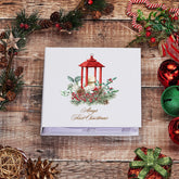 Personalised Baby's First Christmas Photo Album Gift Traditional Design