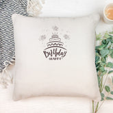 Personalised Any Age Happy Birthday Cushion Gift