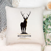 Personalised Best Dad Ever Cushion Gift