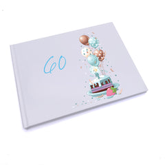 Personalised 60th Birthday Gifts For Him Guest Book