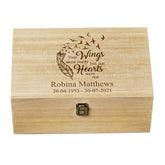 ukgiftstoreonline Personalised Remembrance Memory Keepsake Memory Box