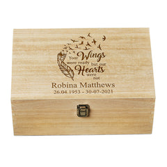 ukgiftstoreonline Personalised Remembrance Memory Keepsake Memory Box