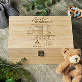 Personalised Baby Rabbit Memories Keepsake Box - ukgiftstoreonline