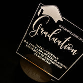 Personalised Graduation Gift Lamp Night Light