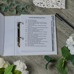 Personalised Amore Wedding Planner Diary Book New Organiser gift